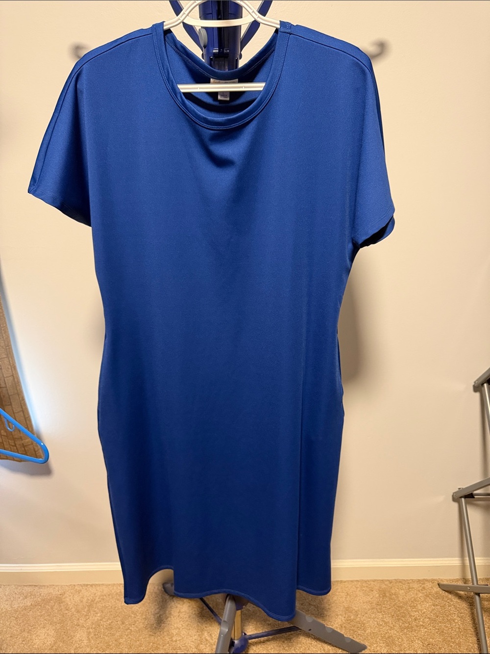LuLaRoe Bold Cobalt Midi Dress